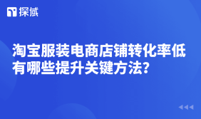 文章阐述淘宝服装店铺转化率低的原因,并从优化产品展示、提升页面体验、借助智能客服、策划营销活动等方面给出提升方法。